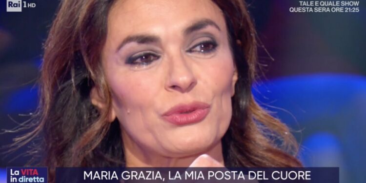 Maria Grazia Cucinotta a La Vita in Diretta