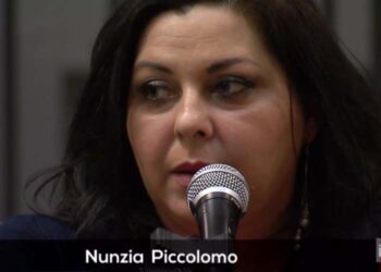 Nunzia, una delle figlie di Giuseppe Piccolomo