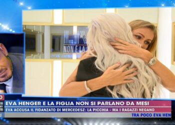 Mercedesz Henger incontra sua mamma Eva