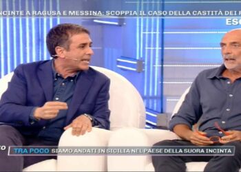 Paolo Brosio e Carmelo Abbate a Pomeriggio 5