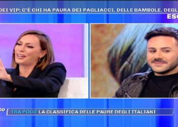 Edoardo Ercole e Karina Cascella a Pomeriggio 5