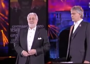 Placido Domingo e Andrea Bocelli