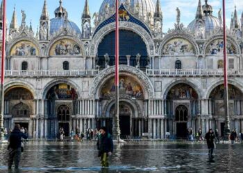 venezia acqua alta