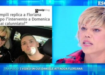 Daniele Pompili Floriana Secondi (Domenica Live)