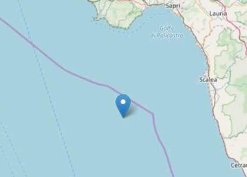 Terremoto mar Tirreno meridionale (Ingv)