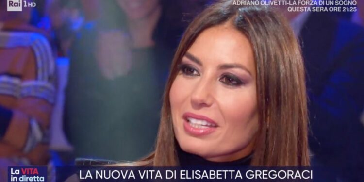 Elisabetta Gregoraci a La Vita in Diretta