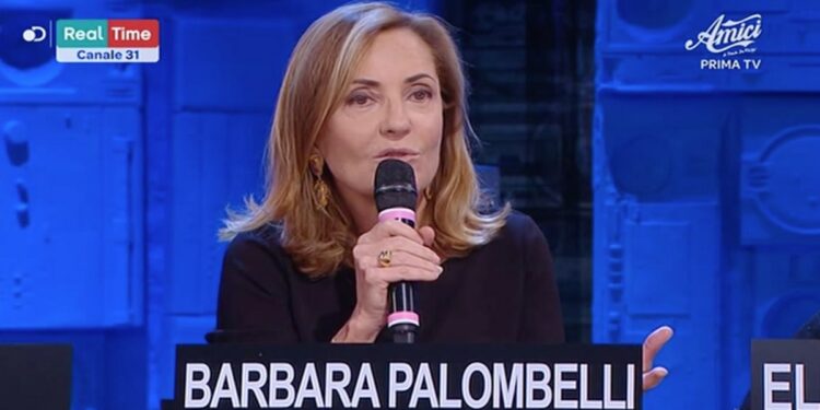 Barbara Palombelli ad Amici 19