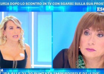 Vladimir Luxuria vs Barbara d'Urso (Domenica Live)