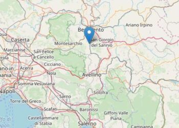 Terremoto oggi a Benevento, Ingv