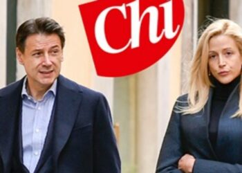 Giuseppe Conte e Olivia Paladino (Foto: Chi)