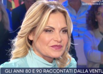 Simona Ventura a La Vita in Diretta