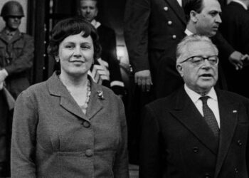 Nilde Iotti e Palmiro Togliatti