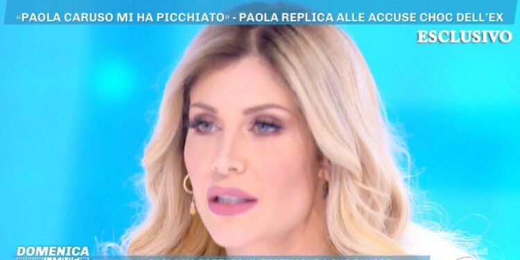 Paola Caruso a Domenica Live