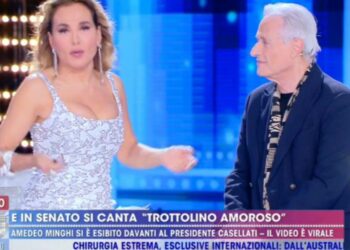 Amedeo Minghi e Barbara D'Urso (Live – Non è la D’Urso)