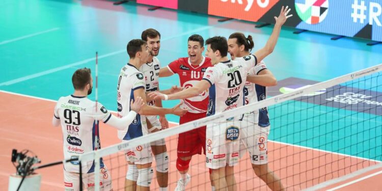 Diretta Trento Modena (photogallery Cev)