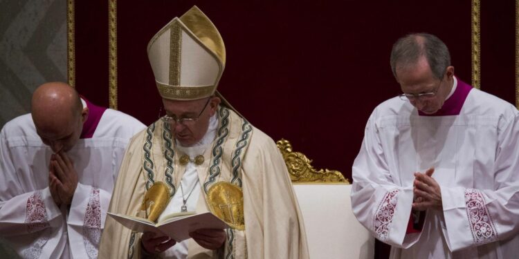 Papa Francesco, Te Deum