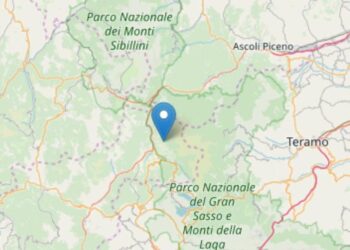 Terremoto oggi ad Amatrice, foto Ingv