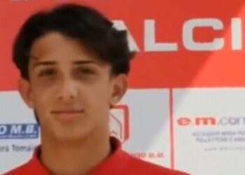 Raffaele Santagata, calciatore morto a 18 anni (foto Youtube)