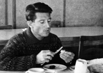 Walter Bonatti a colazione (1930-2011) (LaPresse)