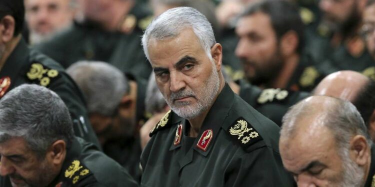 Il generale iraniano Qassem Soleimani (LaPresse)