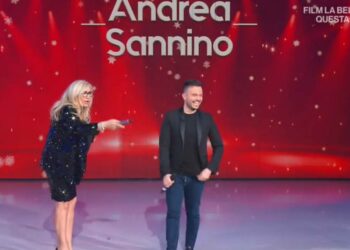 Andrea Sannino e Mara Venier (Domenica in)