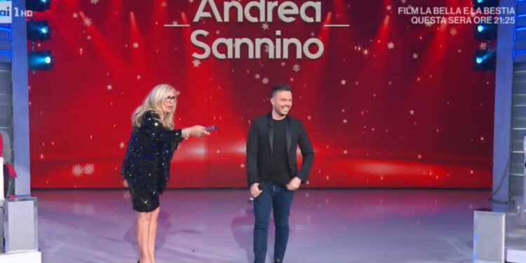 Andrea Sannino e Mara Venier (Domenica in)