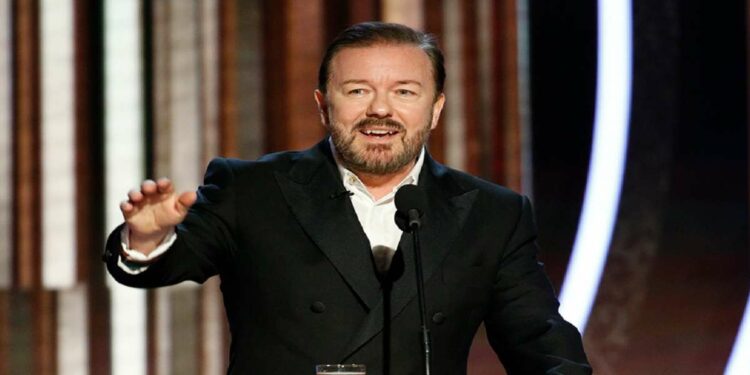 Ricky Gervais, Golden Globe 2020