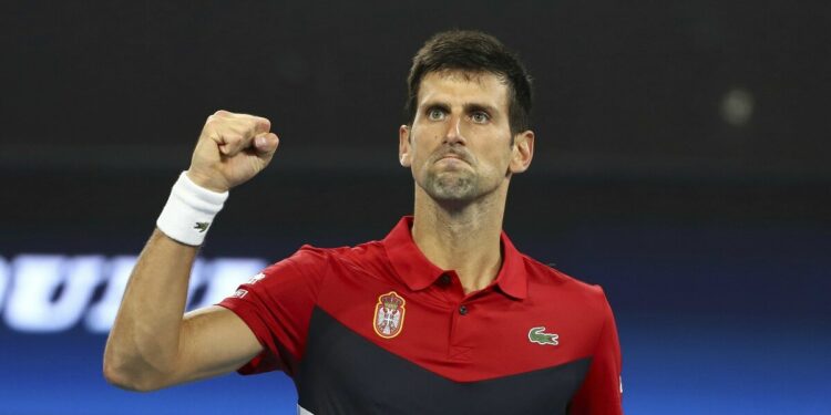 Novak Djokovic Atp Cup