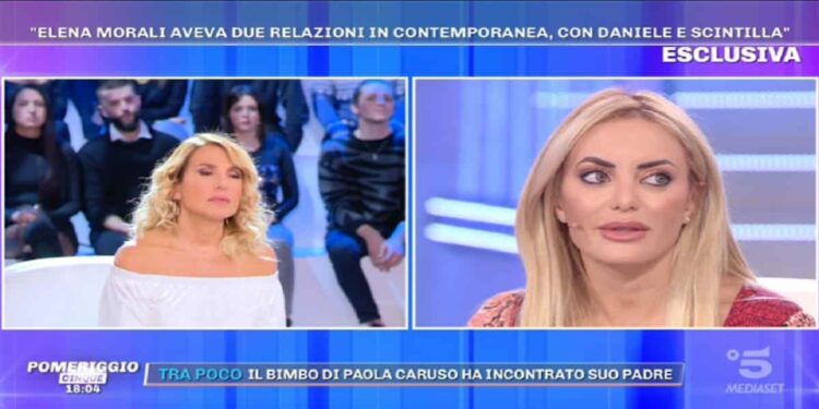 Elena Morali a Pomeriggio 5