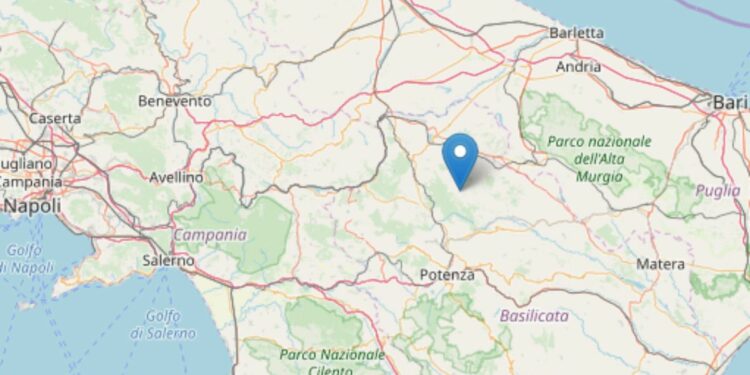 Terremoto Potenza (Ingv)