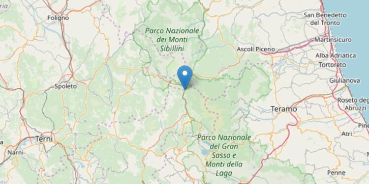 terremoto oggi accumoli