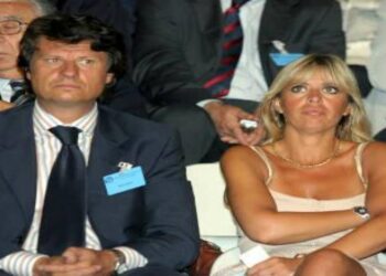 Mauro Floriani e Alessandra Mussolini (repertorio)