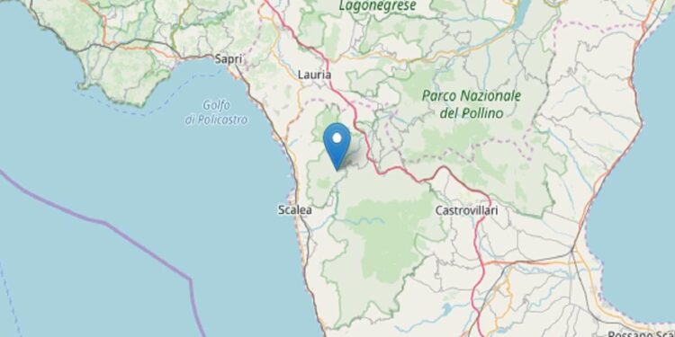 terremoto oggi cosenza