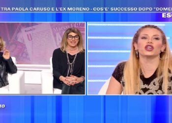 Floriana Secondi contro Paola Caruso a Pomeriggio 5