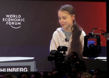 Greta a Davos