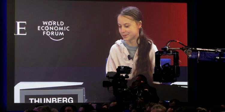 Greta a Davos