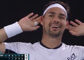 Fabio Fognini batte Thompson e provoca pubblico