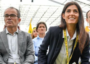 Andrea Severini e Virginia Raggi