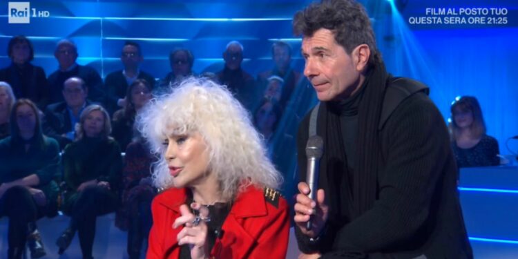 Claudio Rego e Donatella Rettore a Domenica In