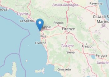 Terremoto a Pisa (Ingv)