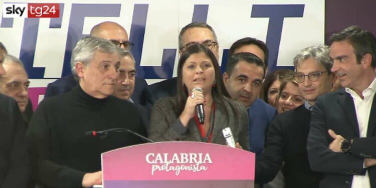 jole santelli presidente eletti elezioni calabria