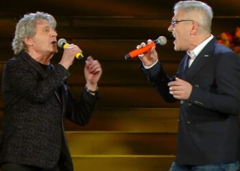 Michele Zarrillo e Fausto Leali a Sanremo 70