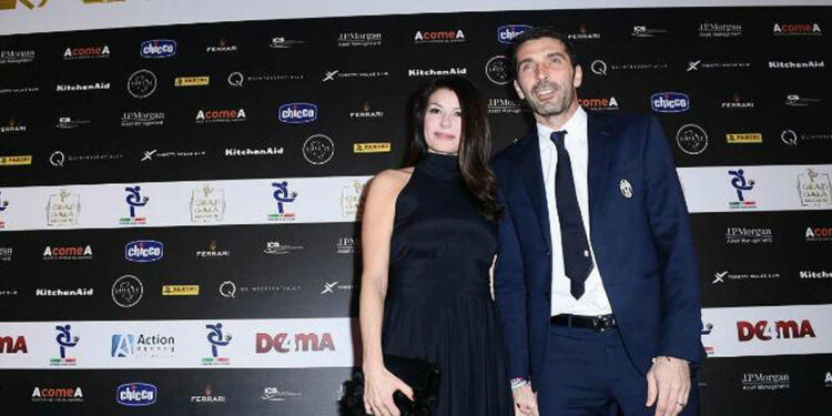 Gigi Buffon e Ilaria D'Amico