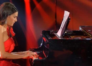 Francesca Sofia Novello a Sanremo 2020 - Screenshot da video