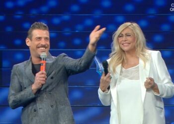 Francesco Gabbani e Mara Venier (Domenica in)