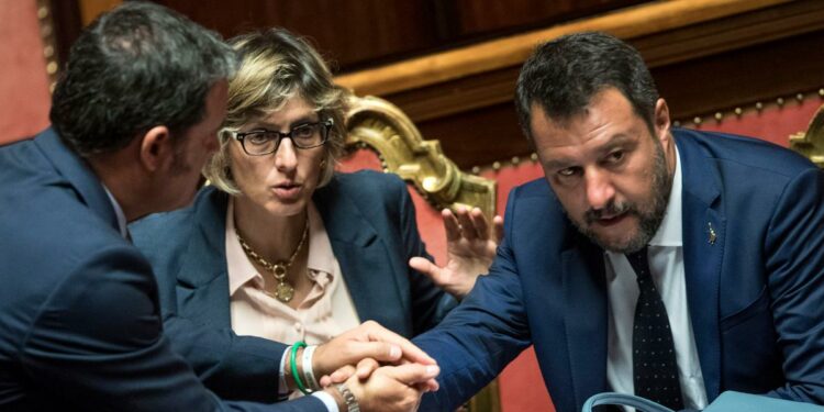 Sondaggi politici, Salvini in Senato