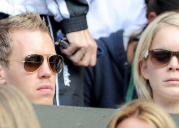 Hanna Prater e Sebastian Vettel