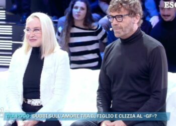 Eleonora Giorgi e Massimo Ciavarro (Domenica Live)