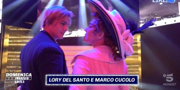 Marco Cucolo e Lory Del Santo, Domenica Live