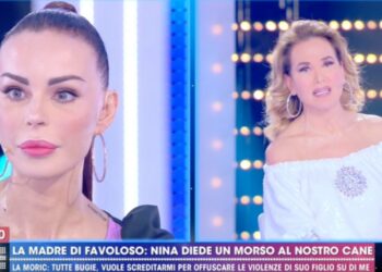 Nina Moric e Barbara D'Urso